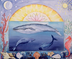 クジラ（カレンダーから9月）
